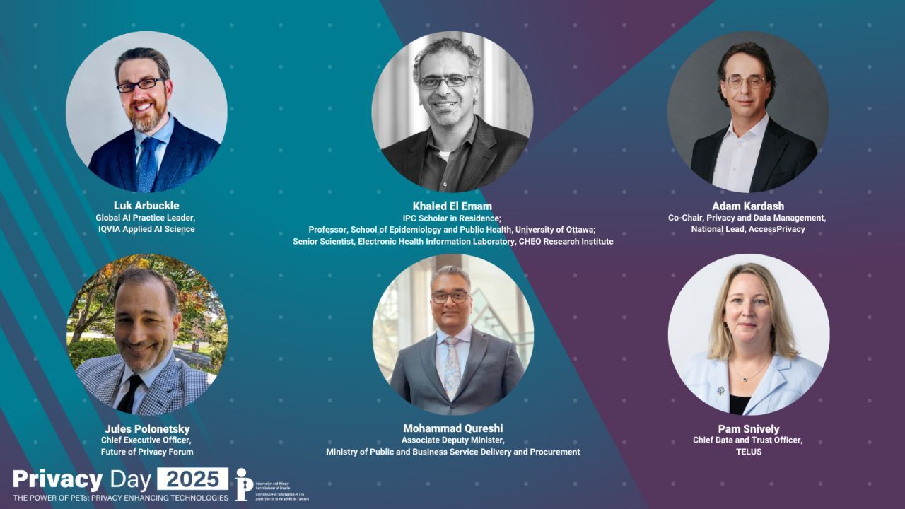 IPC panel on The power of PETs: Privacy enhancing technologies (28 January 2025)